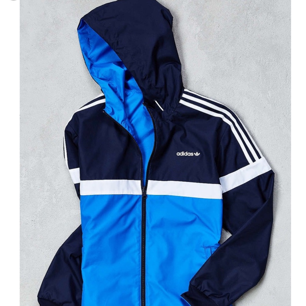 🌦NWOT Adidas Originals Reversible Windbreaker